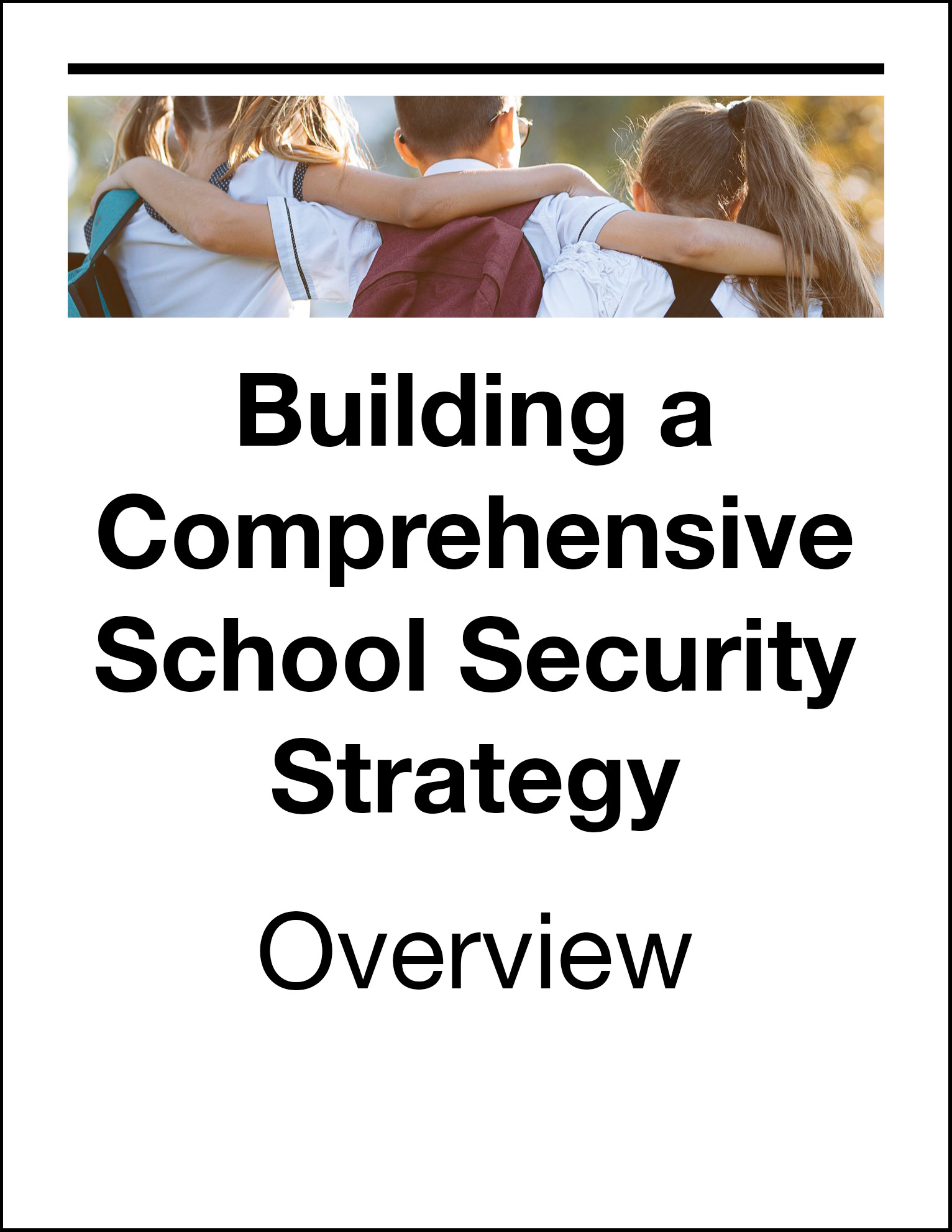 Comphrehensive School Security Strategy