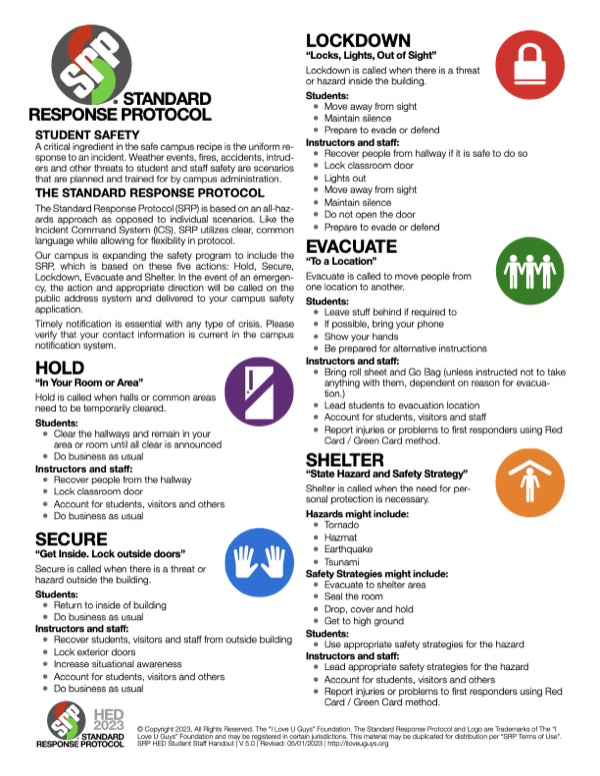 SRP HED 2021 Student Staff Handout 3.0 EN