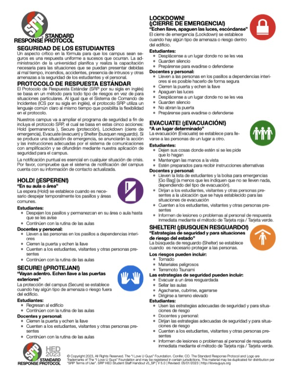SRP HED 2021 Student Staff Handout 3.0 SP